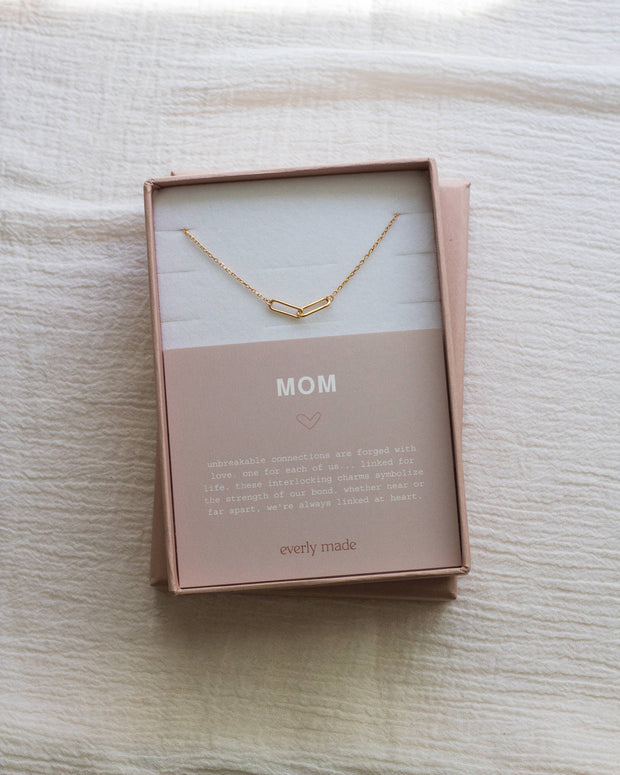 Everly Made Mom Linked Necklace