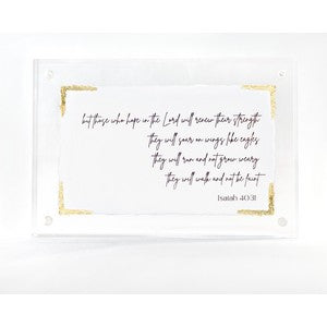 4x6in. Isaiah 40:31