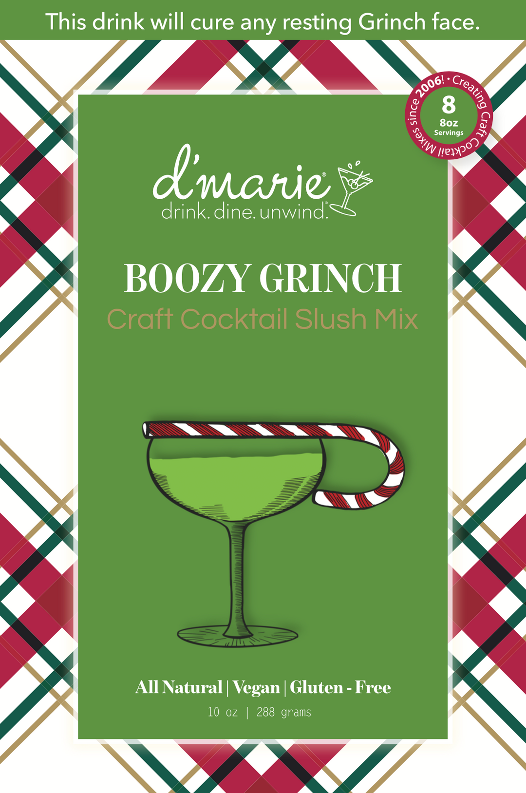 Boozy Grinch Drink Mix