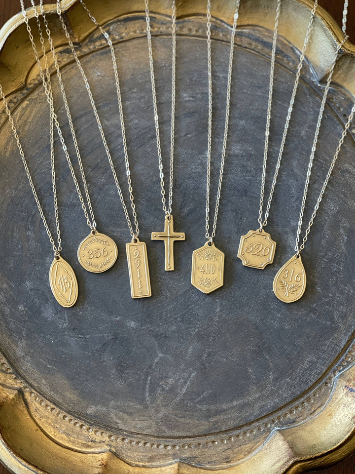 Madison Sterling - Necklace (Original Pendant) - Cross / Titus 3:4-5