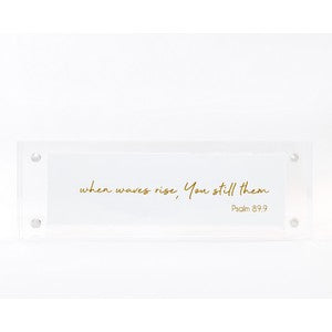 2x6in. When Waves Rise Psalms
