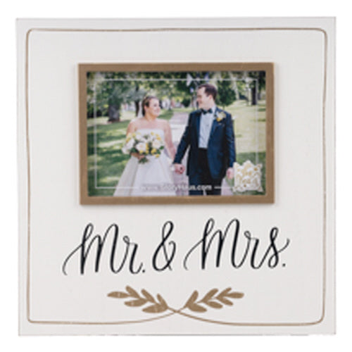 Mr. and Mrs. Gold Frame