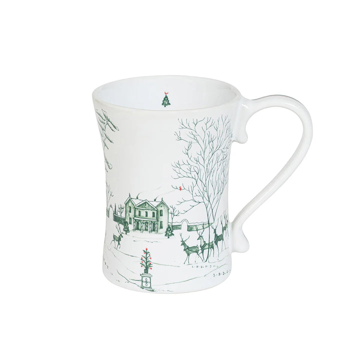 Country Estate Winter Frolic Evergreen Dinnerware