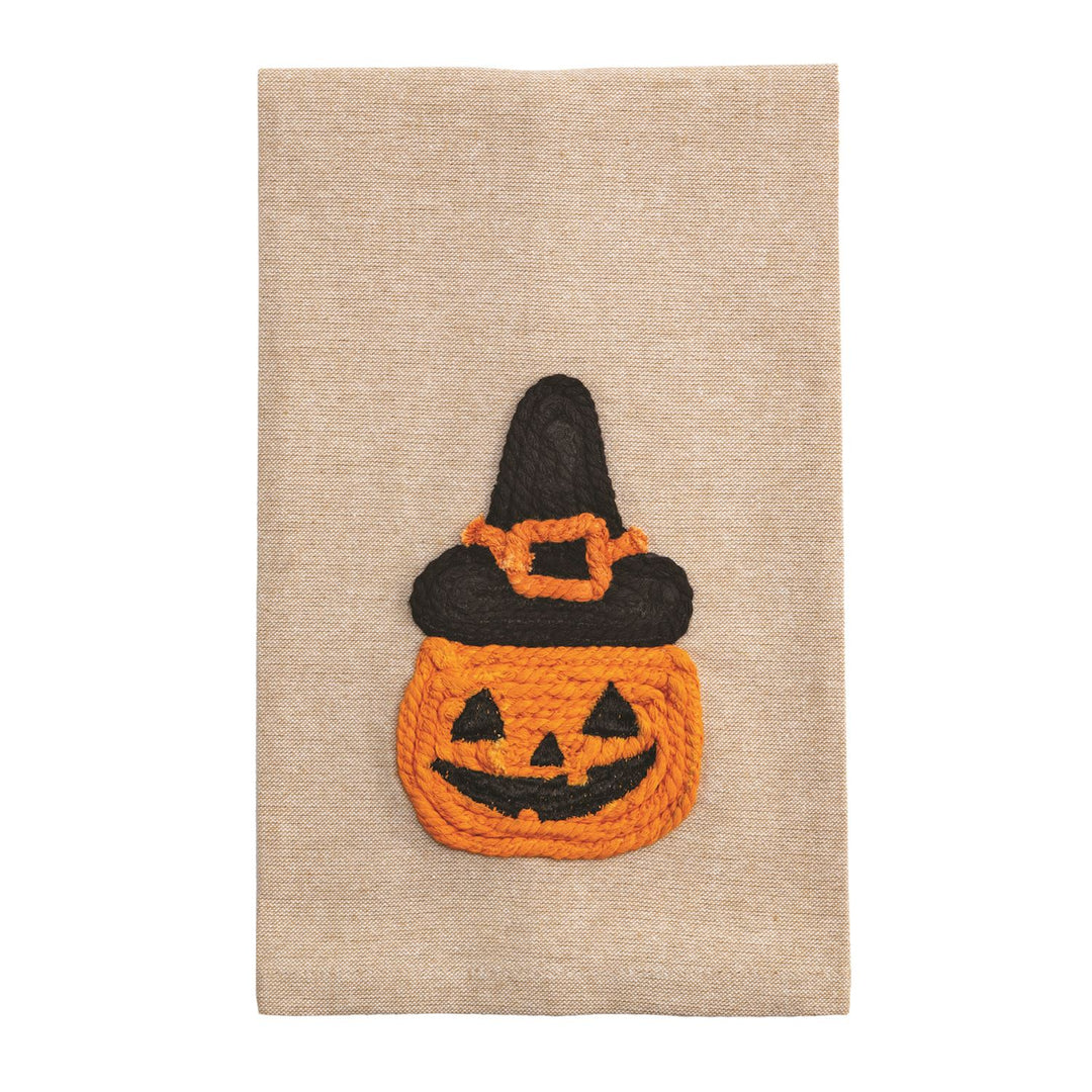 Pumpkin Halloween Rope Towel