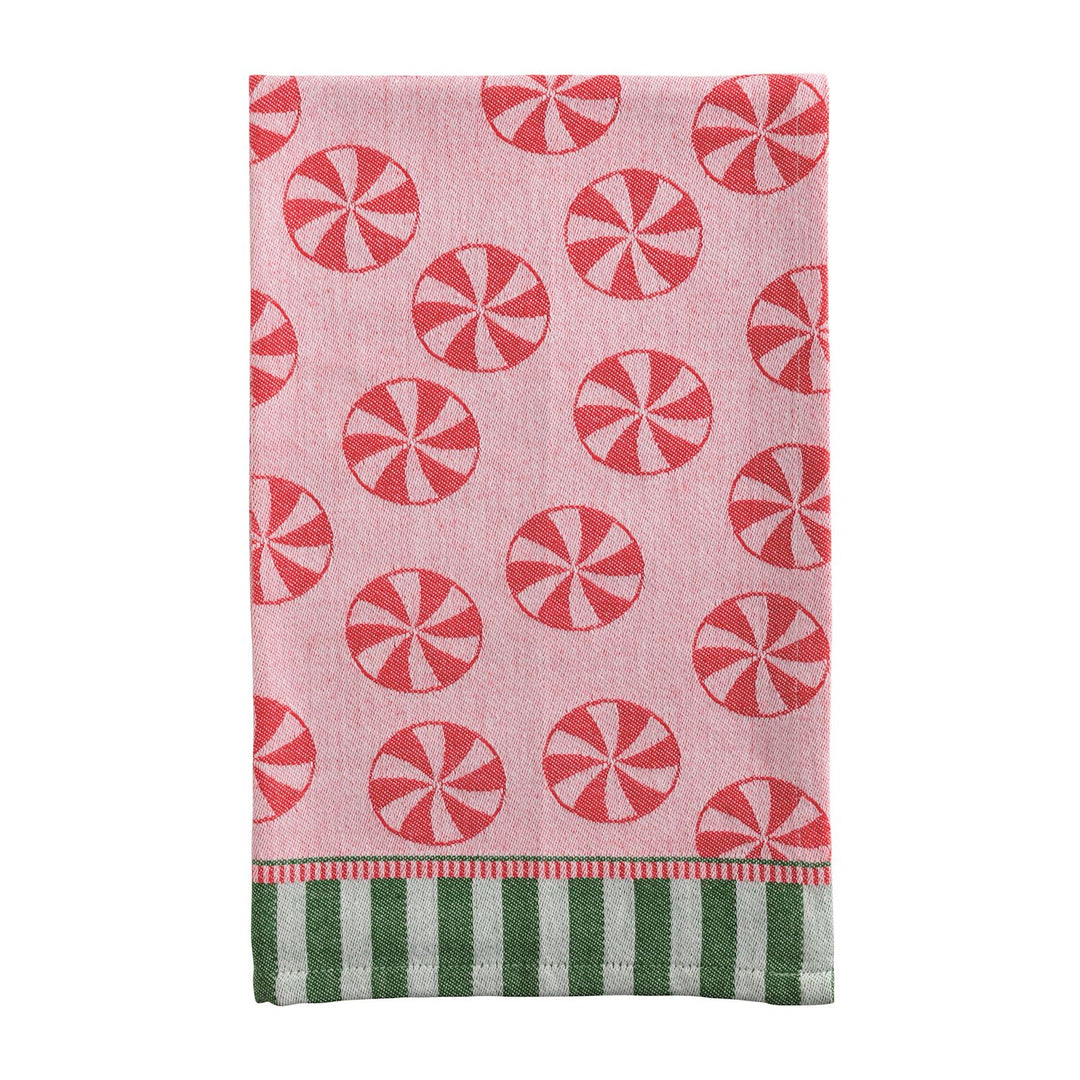Peppermint Jacquard Towel