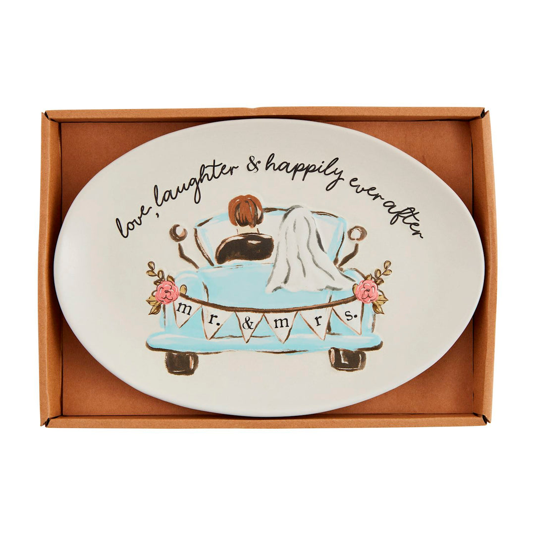Mr. & Mrs. Get-Away Car Plate