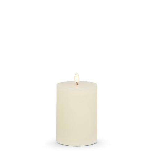 Flameless Pillar Candle | 3.5" x 5"