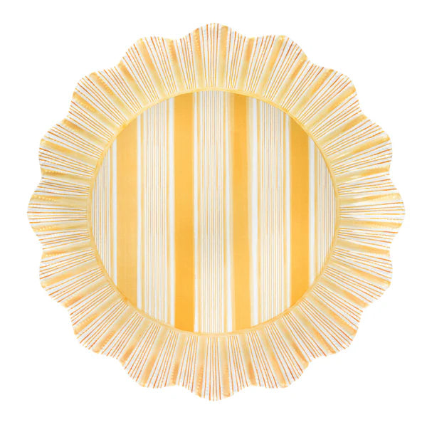 Juliska - Cabana Stripe Melamine Salad Plate Assorted Set/4