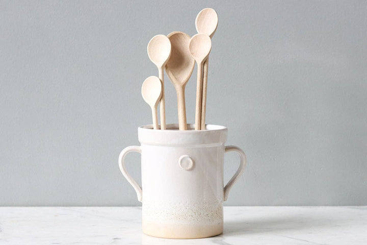 French Cooking Spoon Set of 5, Beechwood