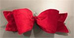 Burgundy Velvet Display Bow  18" H x 24" W