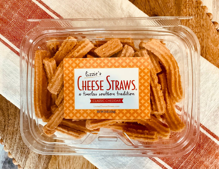 Lizzie's Cheese Straws - 8oz. Classic Cheddar Cheese Straws