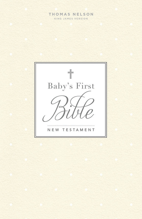 Kjv Babys First New Testament Hardcover White