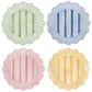 Juliska - Cabana Stripe Melamine Dinner Plate Assorted Set/4