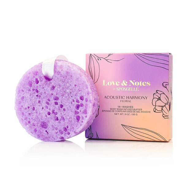 Love & Notes Acoustic Harmony Body Wash Infused Buffer