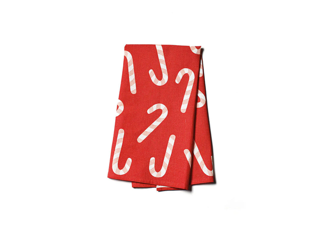 Candy Cane Pucker Large Hand Towel