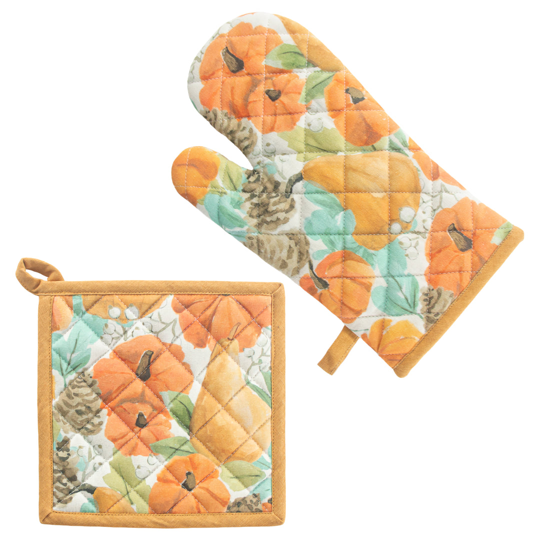 Harvest Oven Mit & Potholder Set