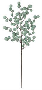 Waterproof Shiny Sage Green Frosted Mixed Berry 27" L