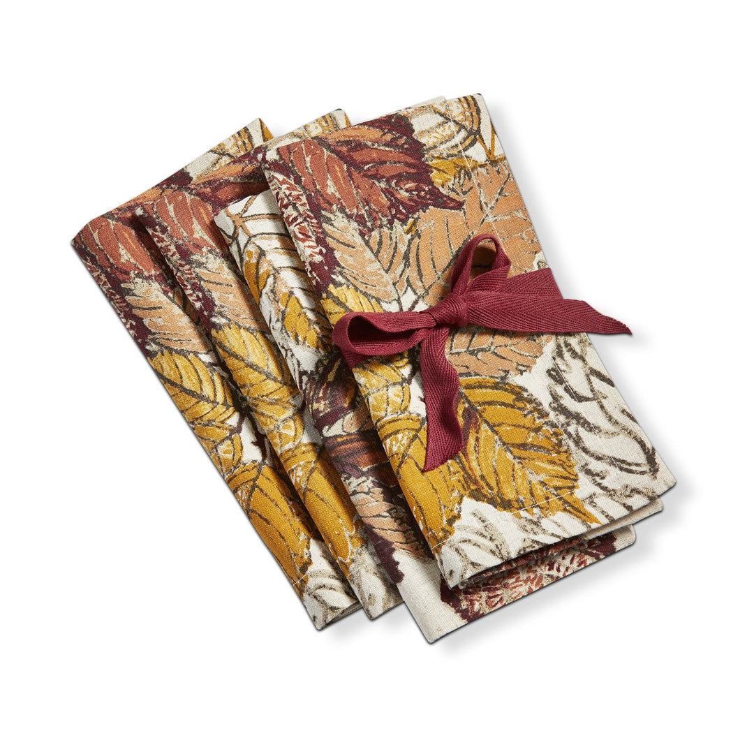 Gathering Leaves Napkin S/4