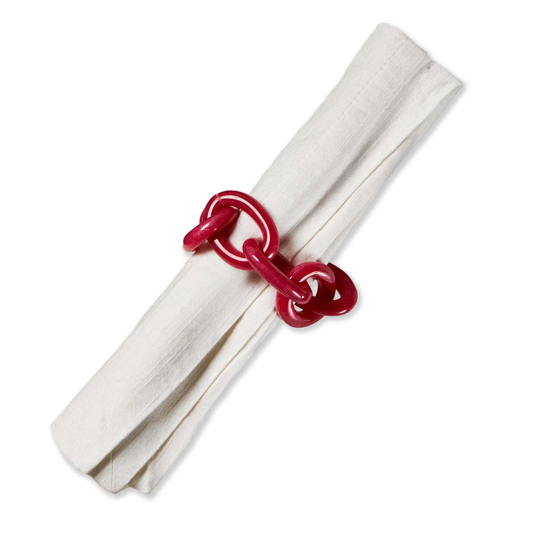Links Napkin Ring | Fuchsia