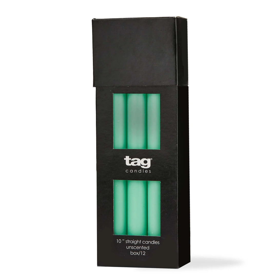 Color Studio 10" Straight Candle Seafoam