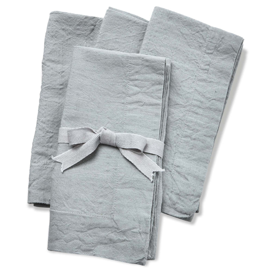 Threads Slub Napkin Set/4 | Lt. Blue
