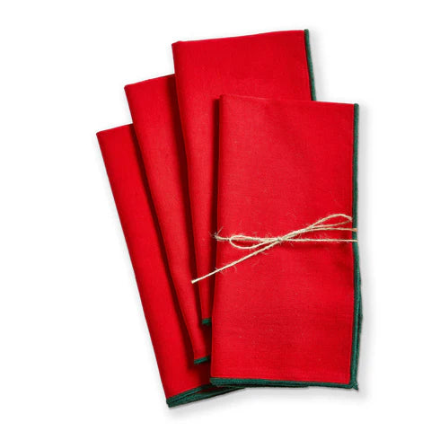 Color Pop Napkin  4/Red
