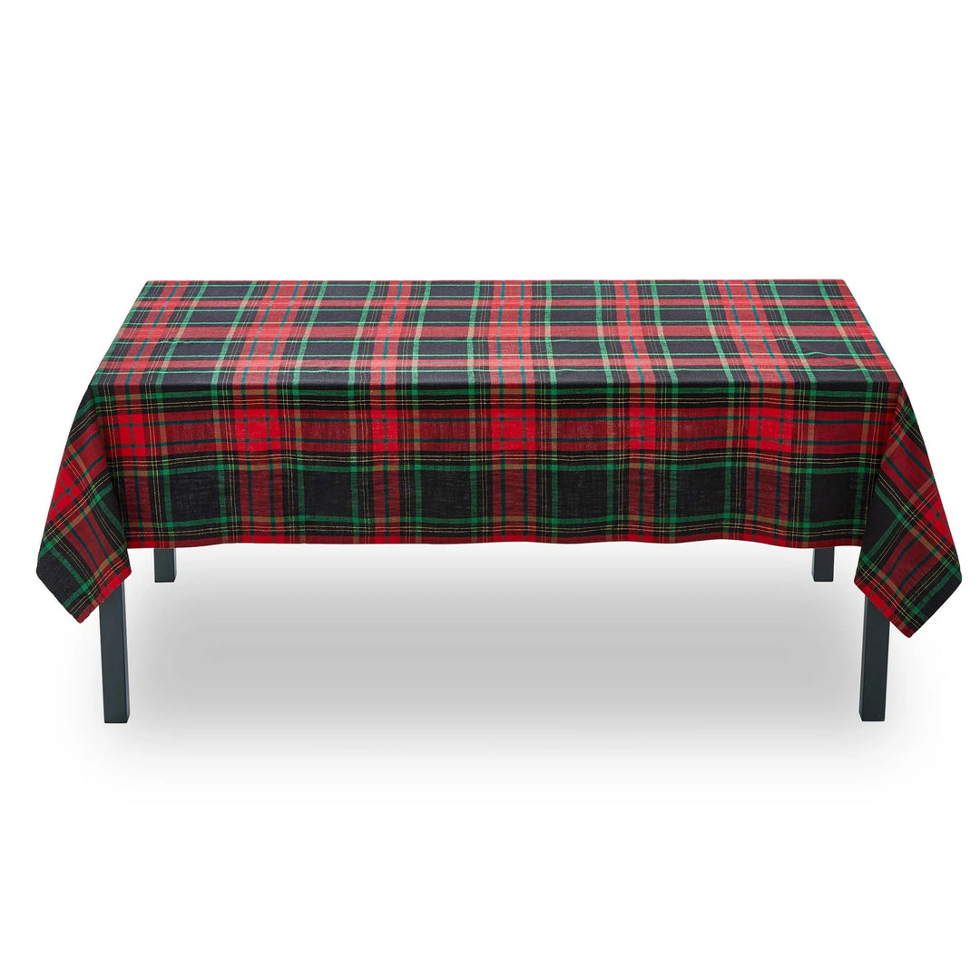 Christmas Plaid Tablecloth