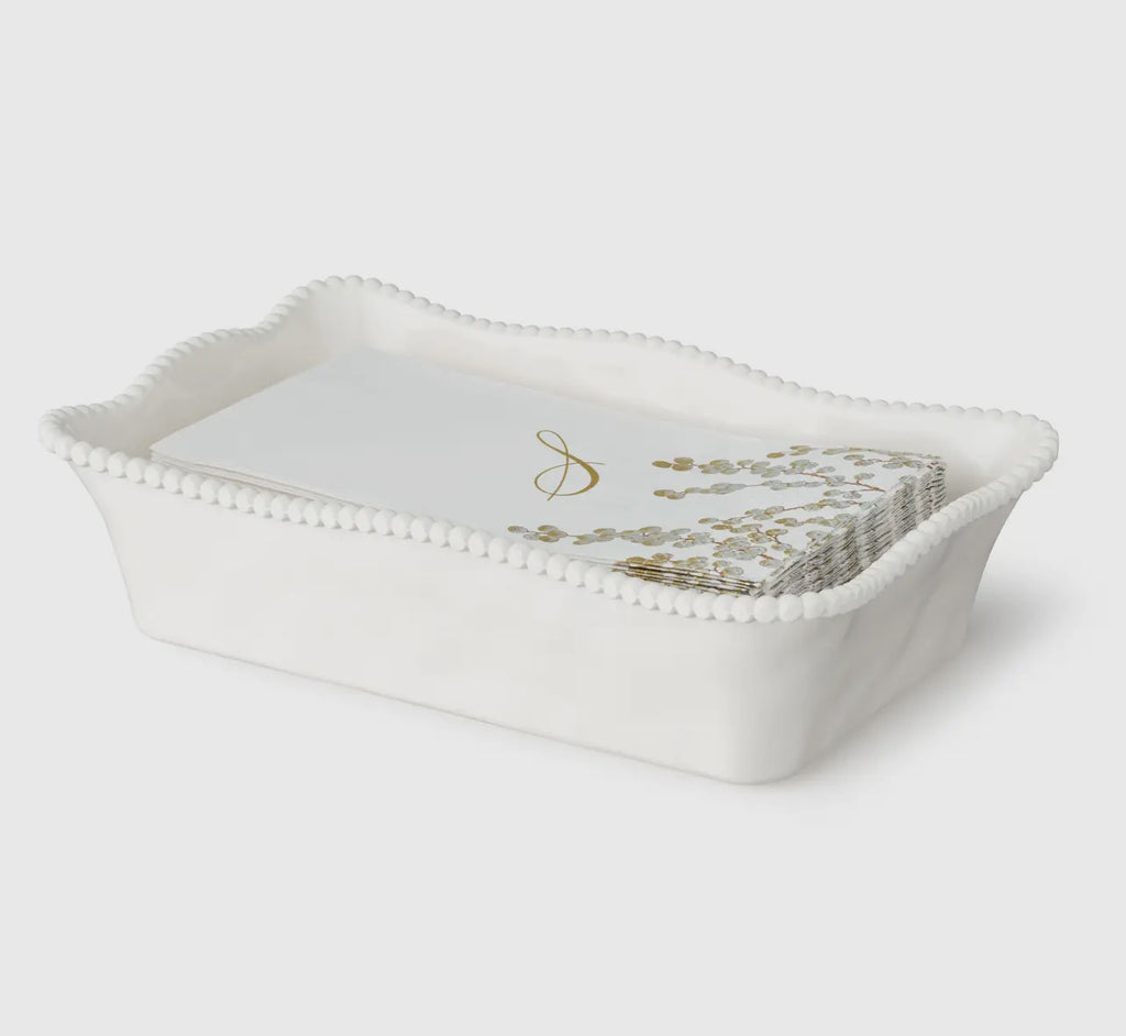Cream Guest Napkin Holder