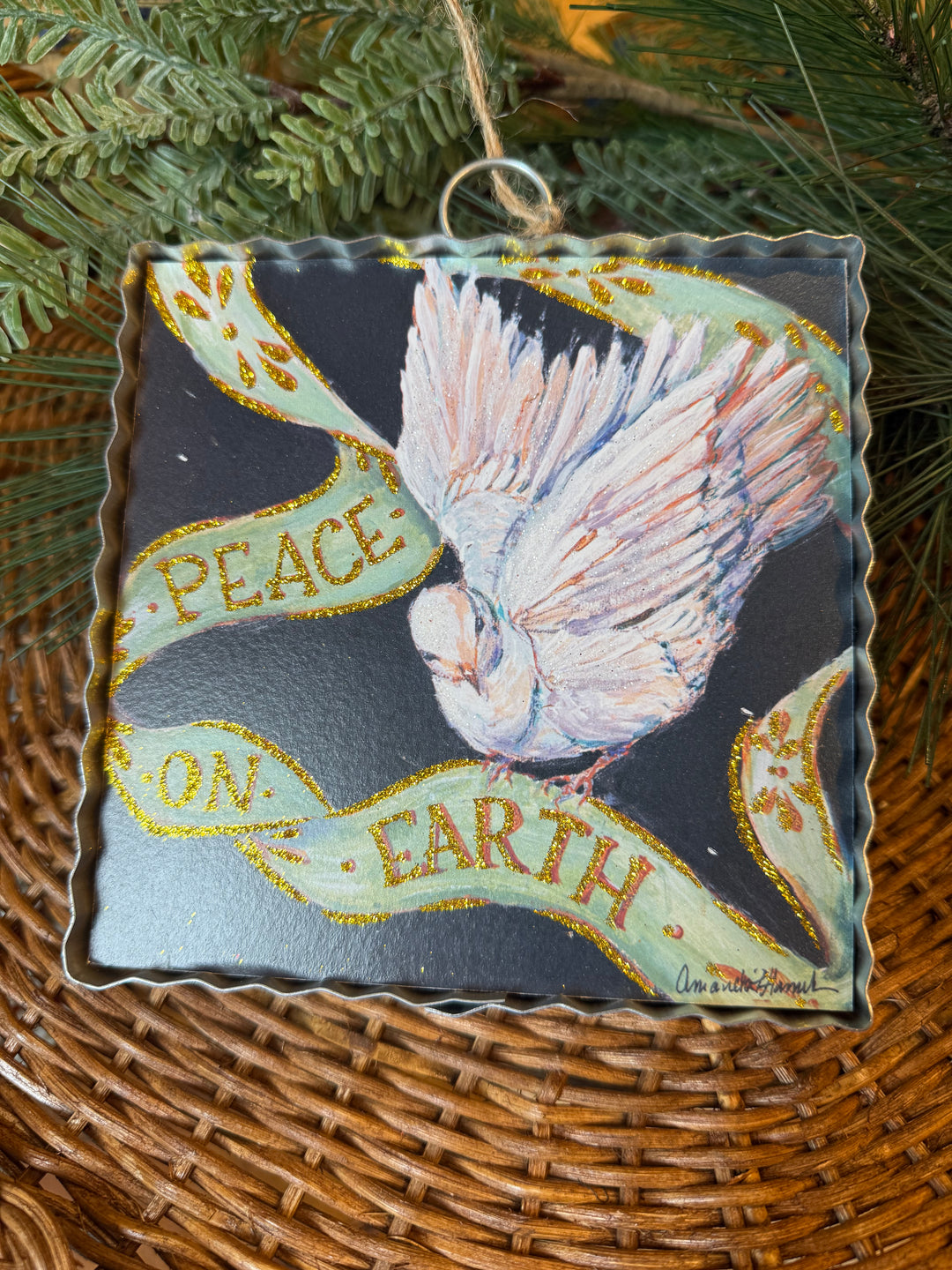 Mini Hamilton Peace on Earth Dove