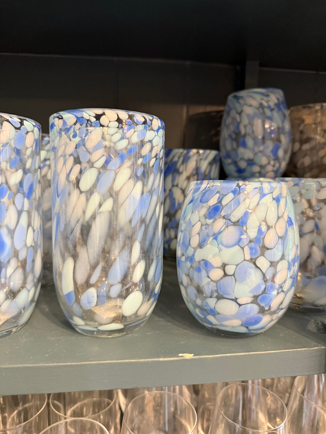 Confetti Tumbler | Light Blue
