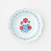 Americana Scalloped Plate - Melamine 9"
