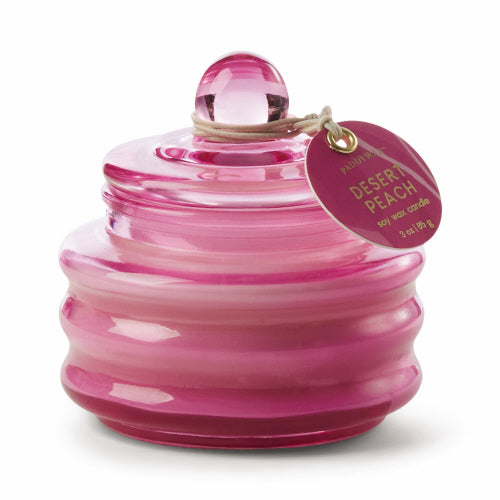 Beam 3oz Fuchsia Pink Glass-Desert Peach