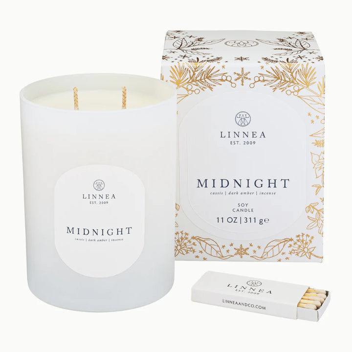 Midnight Large 2-Wick Candle