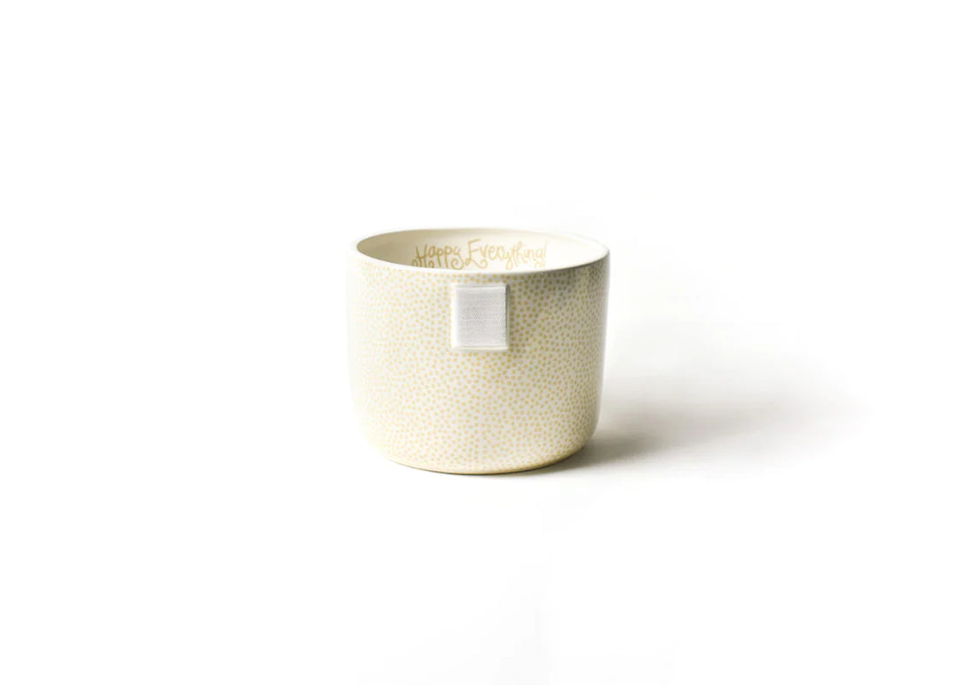 Happy Everything Mini Bowl-Neutral Small Dot