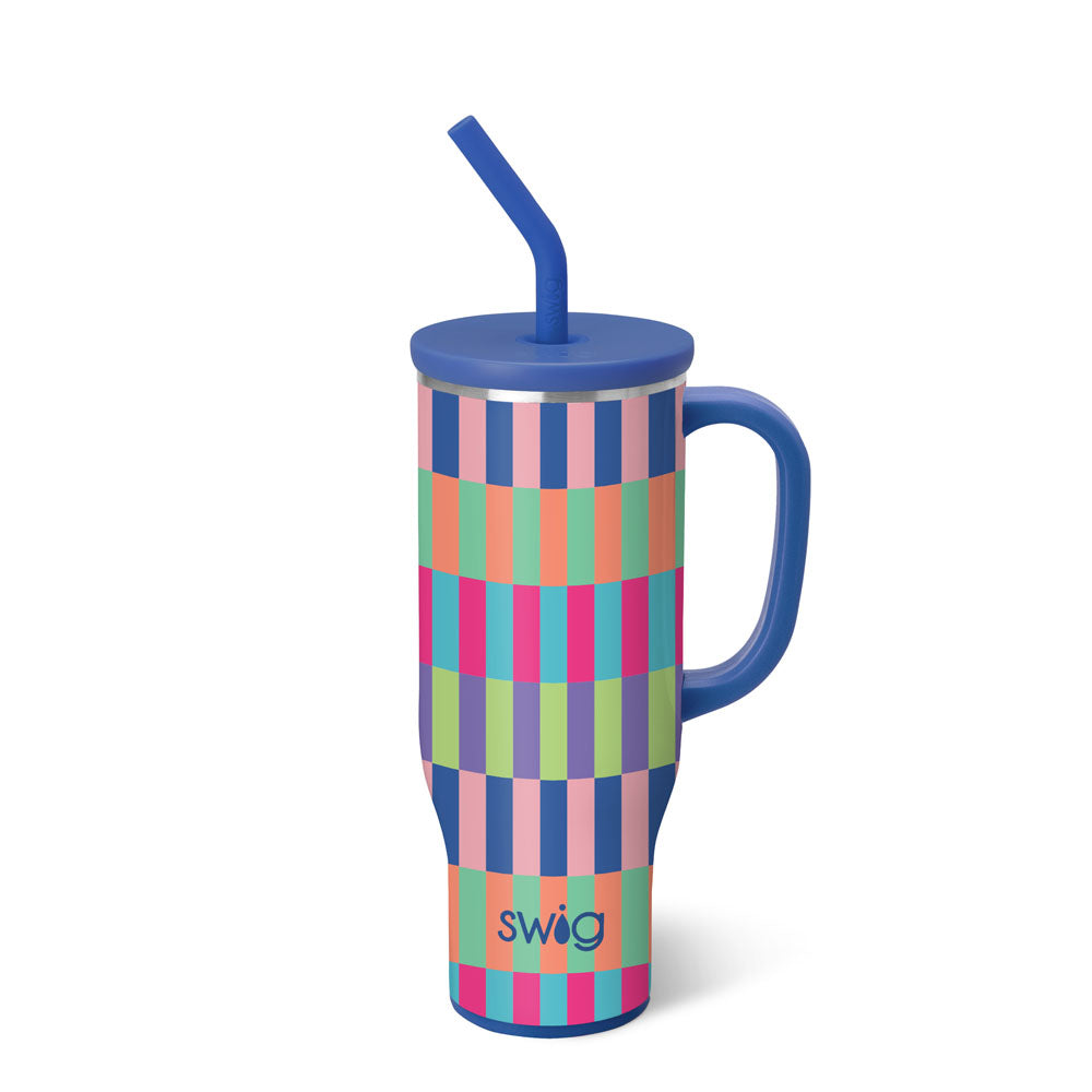 Swig Brite Stripe Mega Mug 30oz.