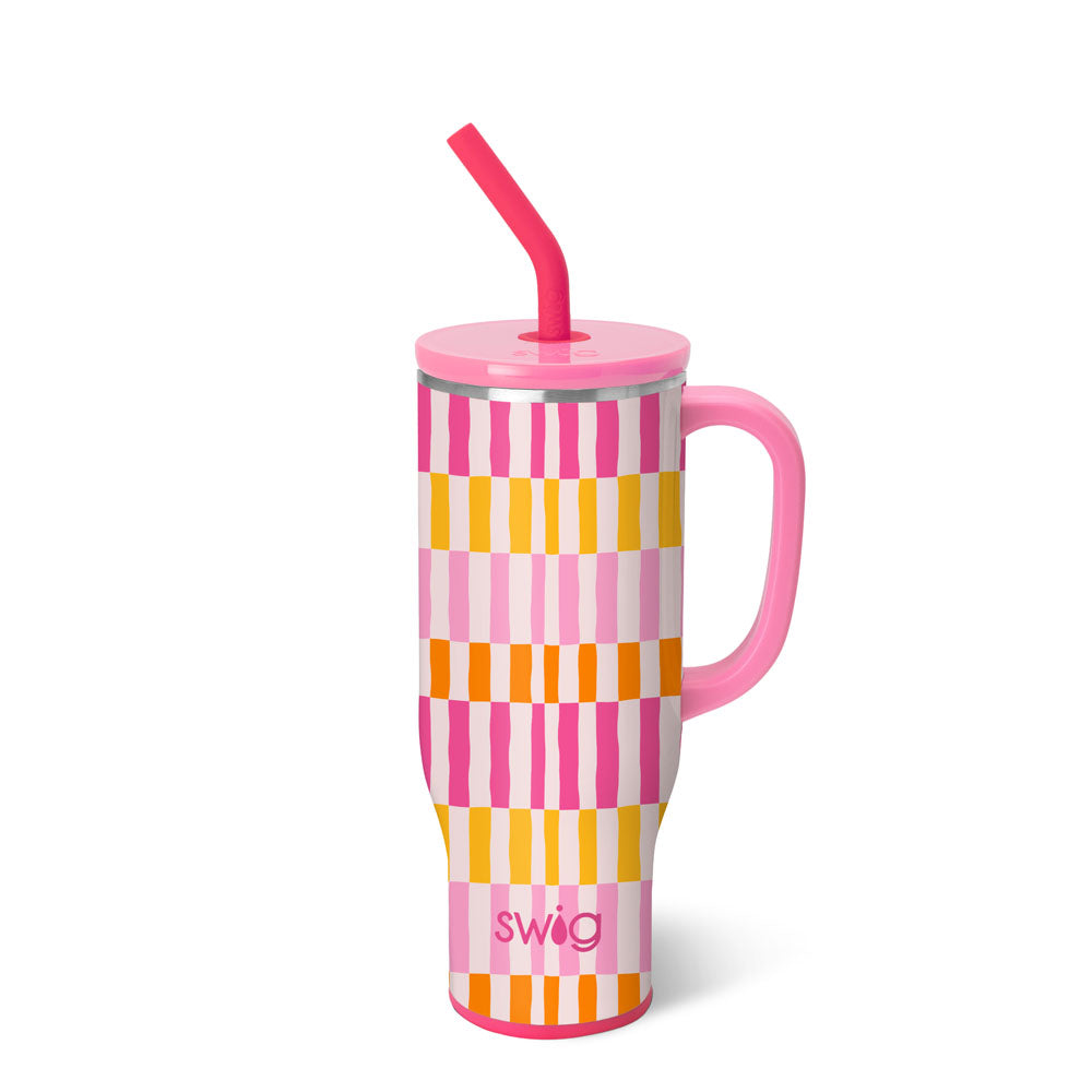 Swig Sherbet Stripe Mega Mug 30oz