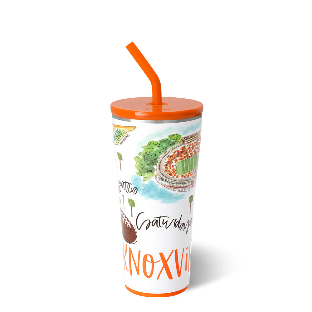 Swig Saturdays in Knoxville Straw Tumbler
