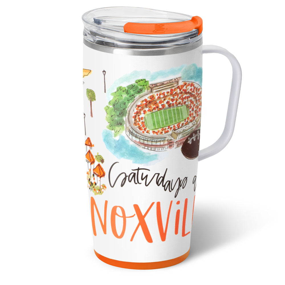 Swig Saturdays in Knoxville Travel Mug 22 oz.