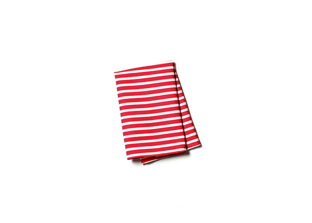 Red Stripe Medium Hand Towel