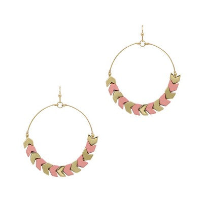 Wali Earrings - Pink
