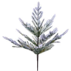 20" L Flocked Norfolk Pine/Pine Cone