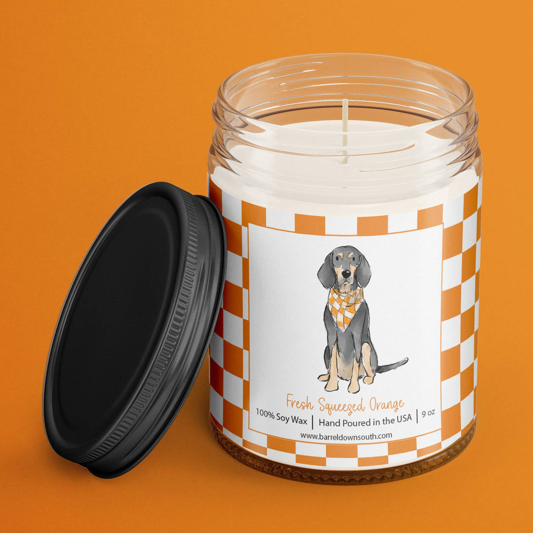 Smokey Checkerboard Tennessee Candle