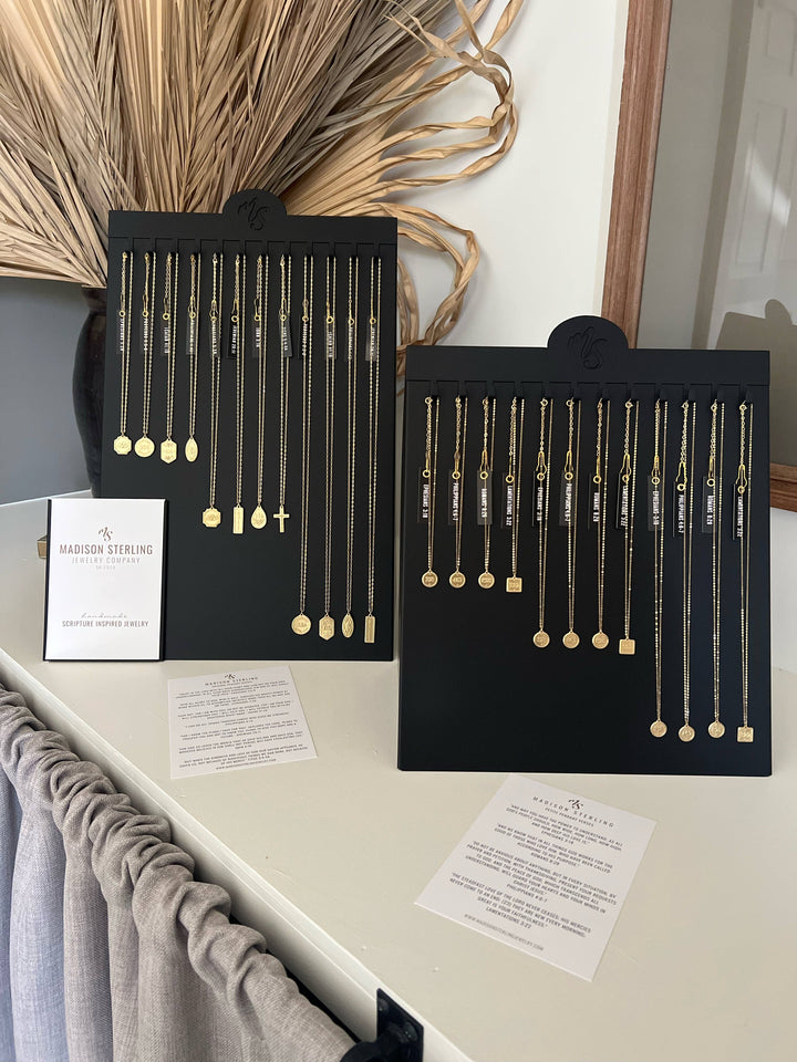 Madison Sterling - Necklace (Original Pendant) - Cross / Titus 3:4-5