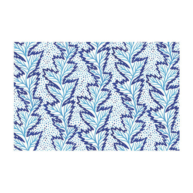 Blue Nettle Paper Placemat Pad