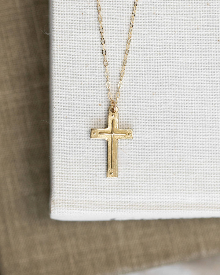 Madison Sterling - Necklace (Original Pendant) - Cross / Titus 3:4-5