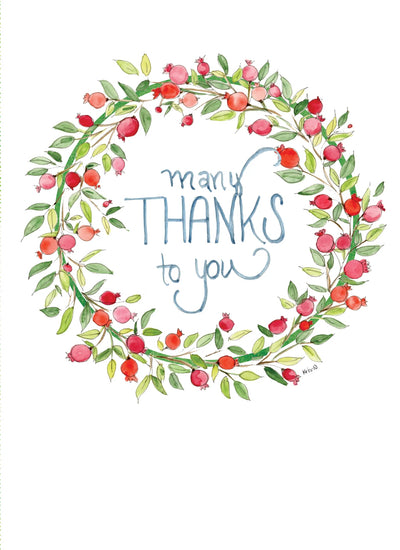 Thank You Card | Many Thanks