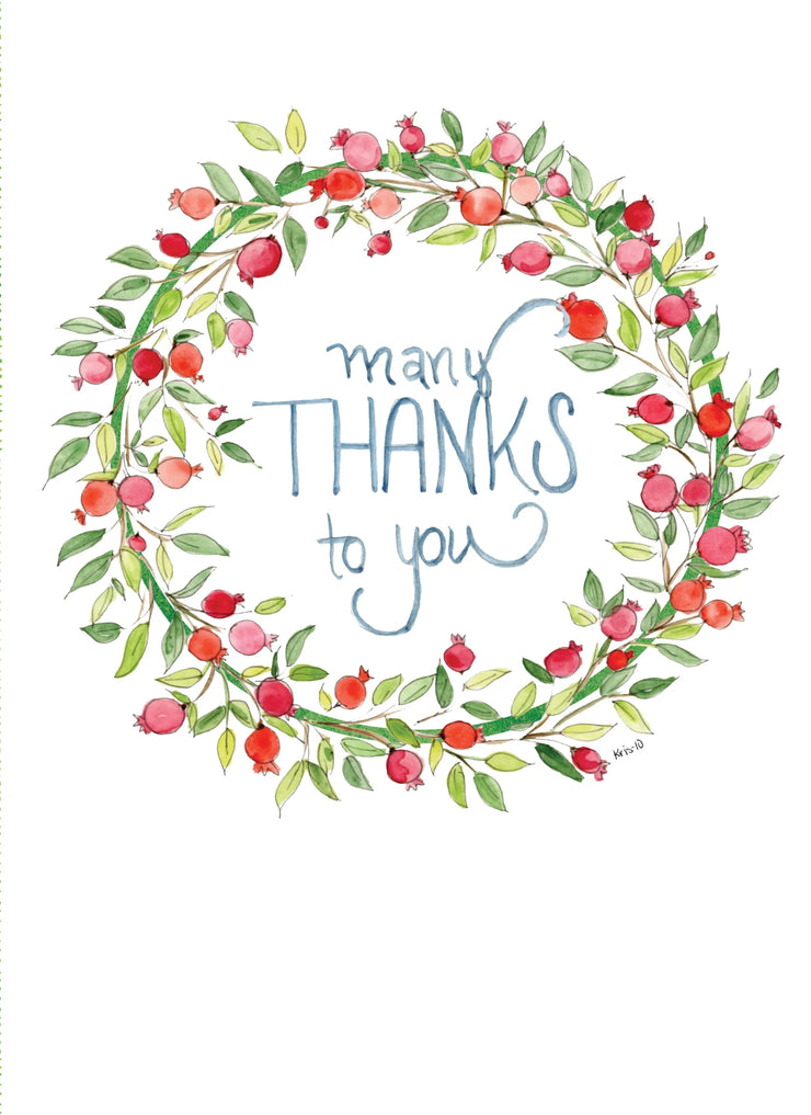 Thank You Card | Many Thanks