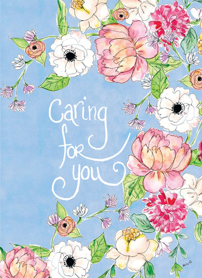 Sympathy Card | Caring For You Floral