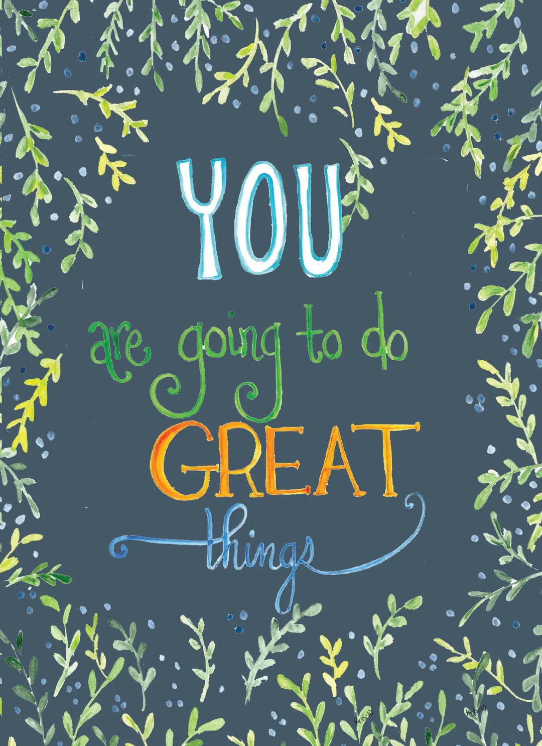 Congratulations Card | Great Things