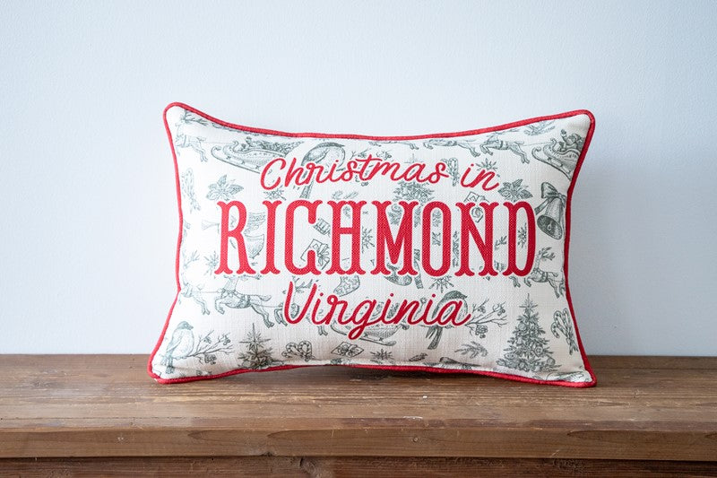 Christmas in Toile Hometown + Accent Piping